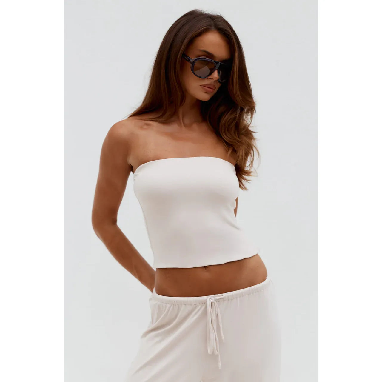 Anji Strapless Top