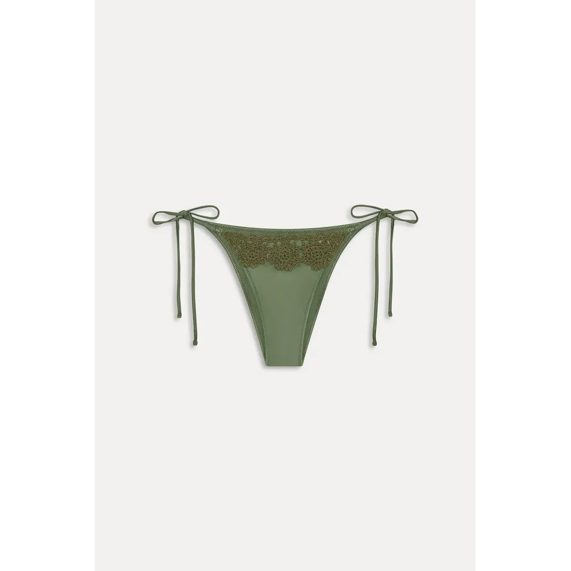 Mackenzie Satin Cheeky Bikini Bottom - Backyard Baby