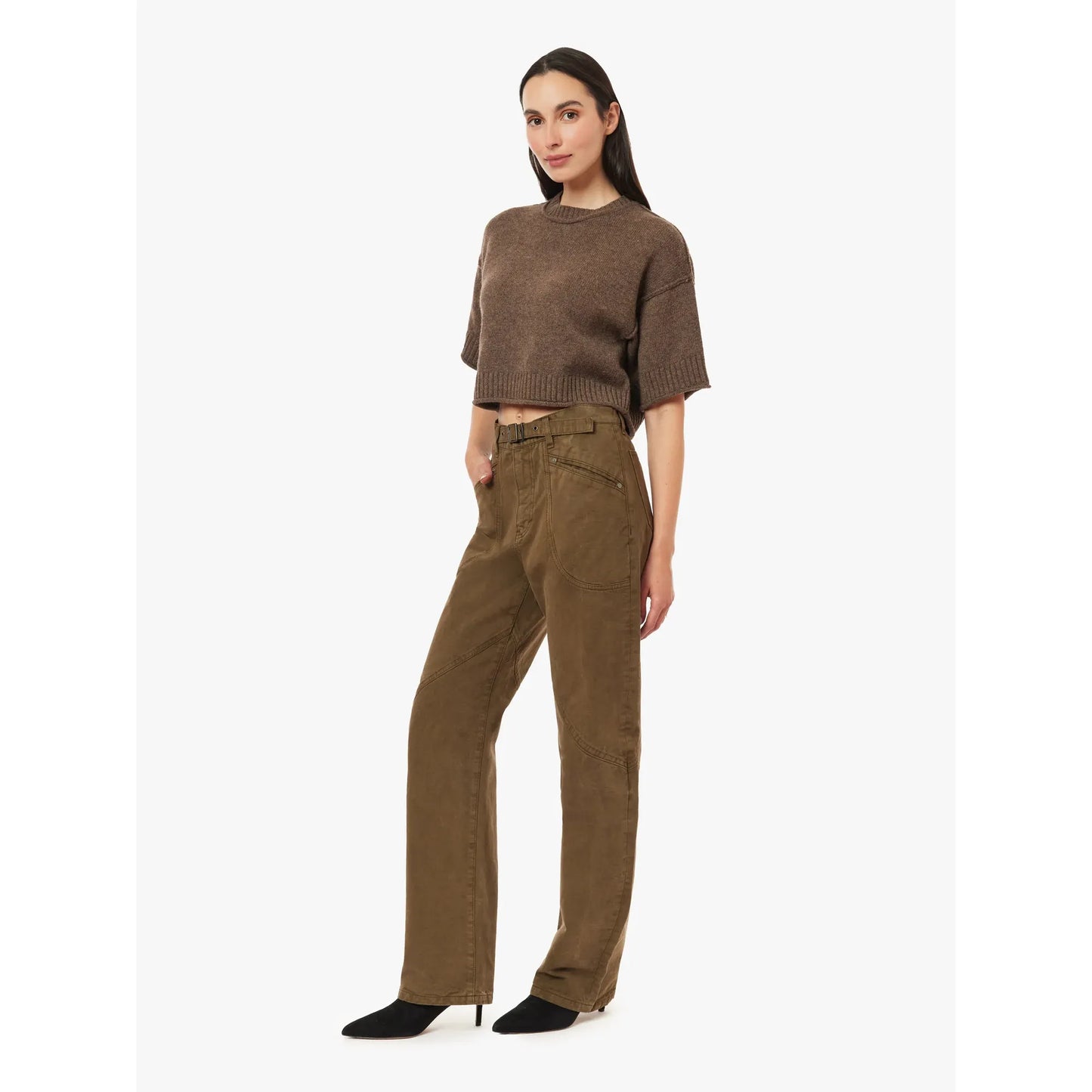 Gwen Utility Relaxed Bowed Slouch