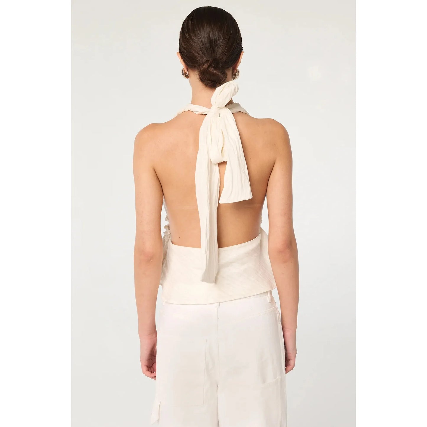 Althea Top in Ivory - Line By K