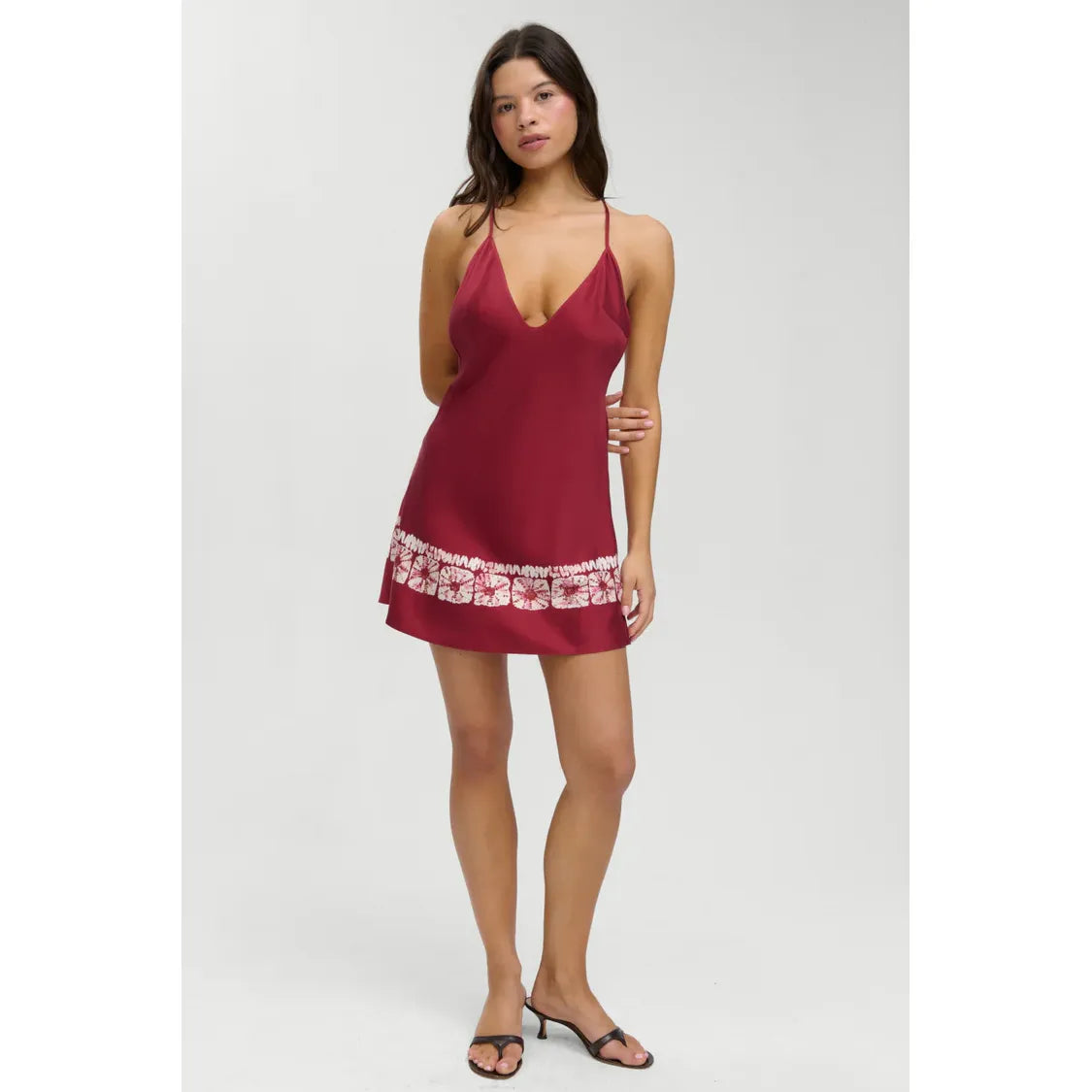 Colette Silk Mini Dress