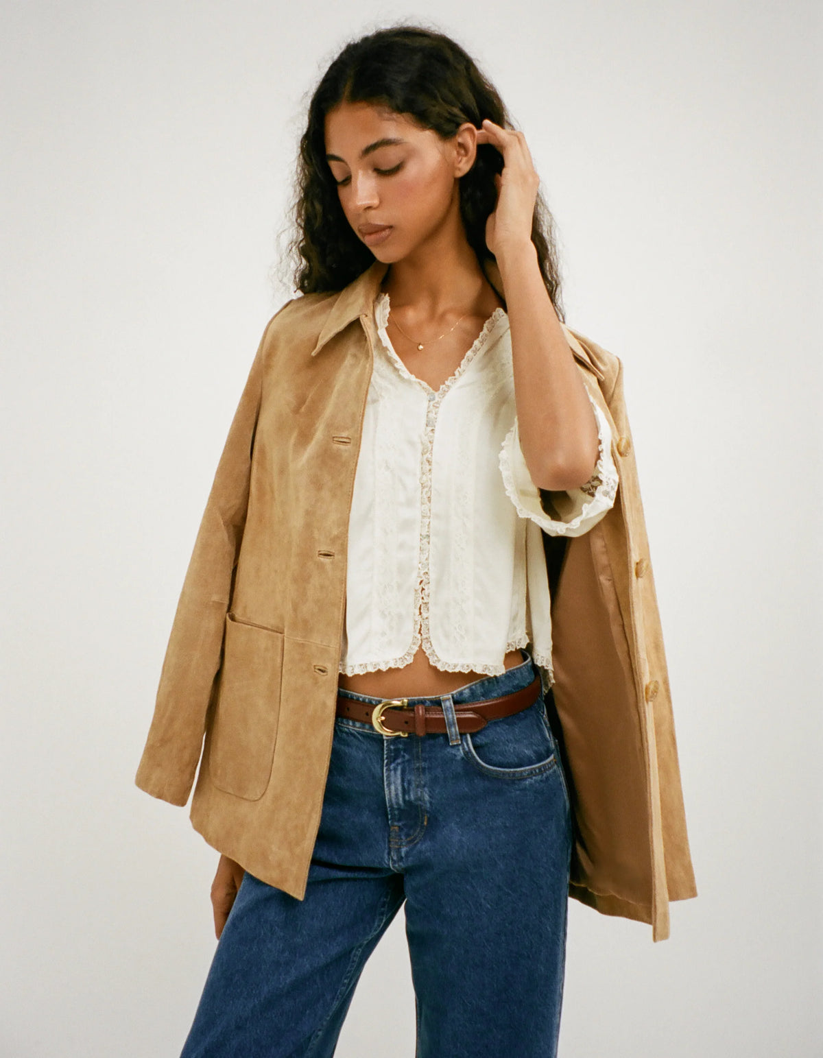 Heirloom Top in Ivory