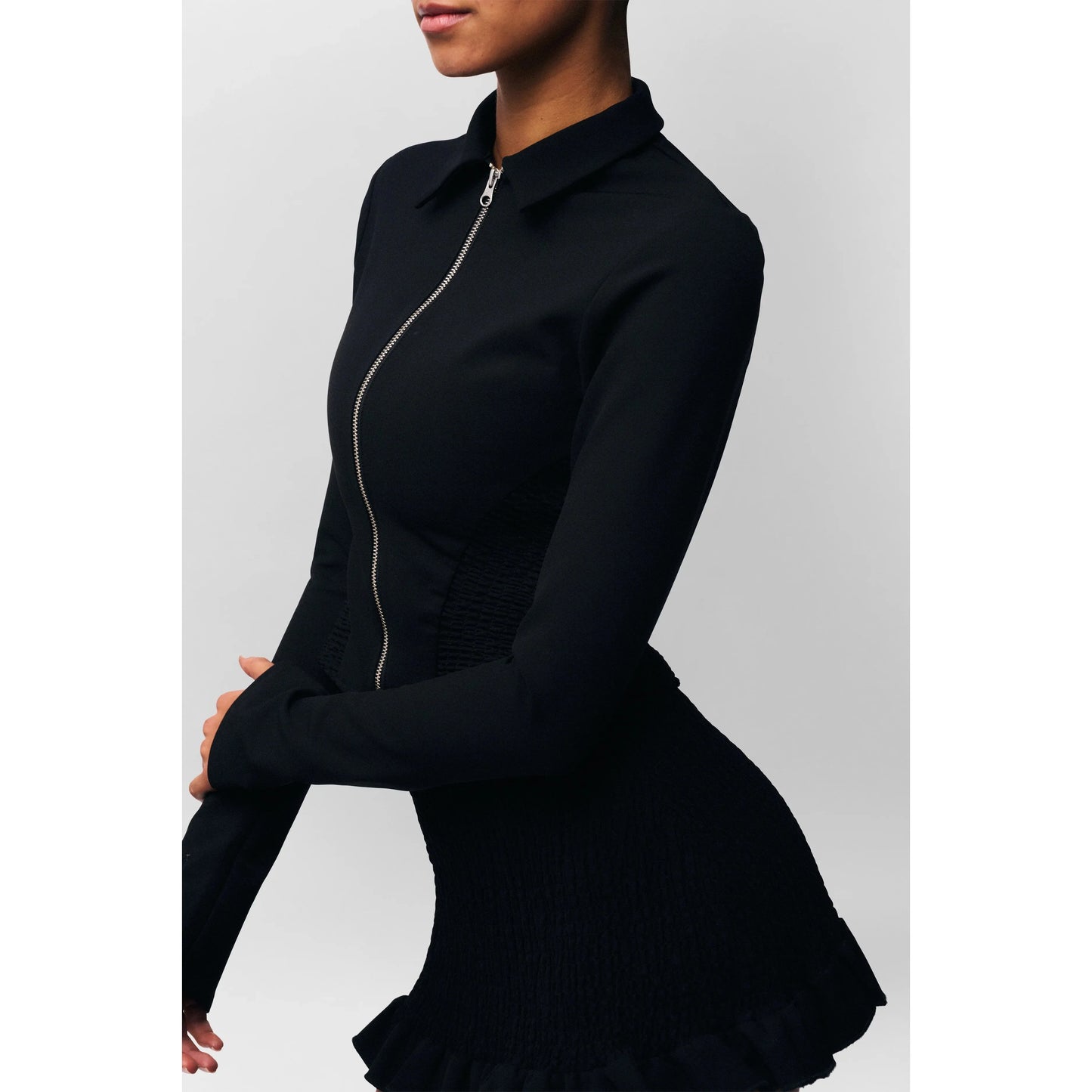 Apolline Smocked Skirt- Guizio