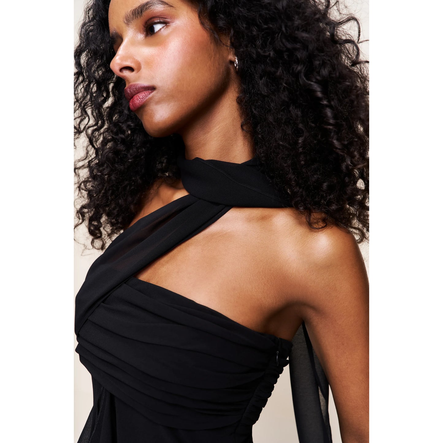 Chiffon Wrap Dress - Guizio