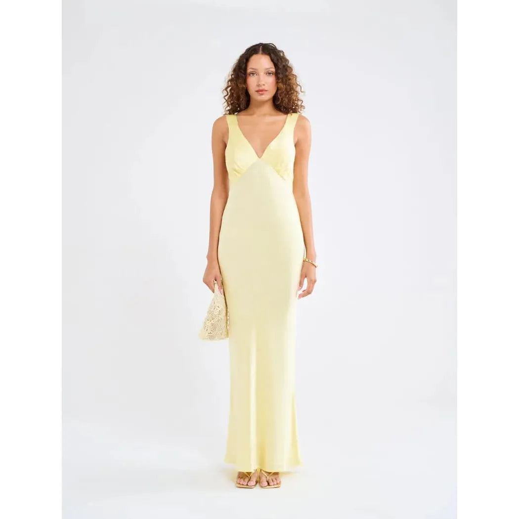 Sunset Strip Maxi in Buttercream- Rumored