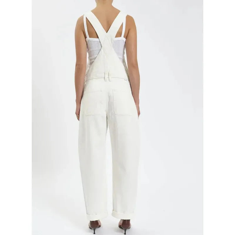 Canyon White Overalls - Daze Denim
