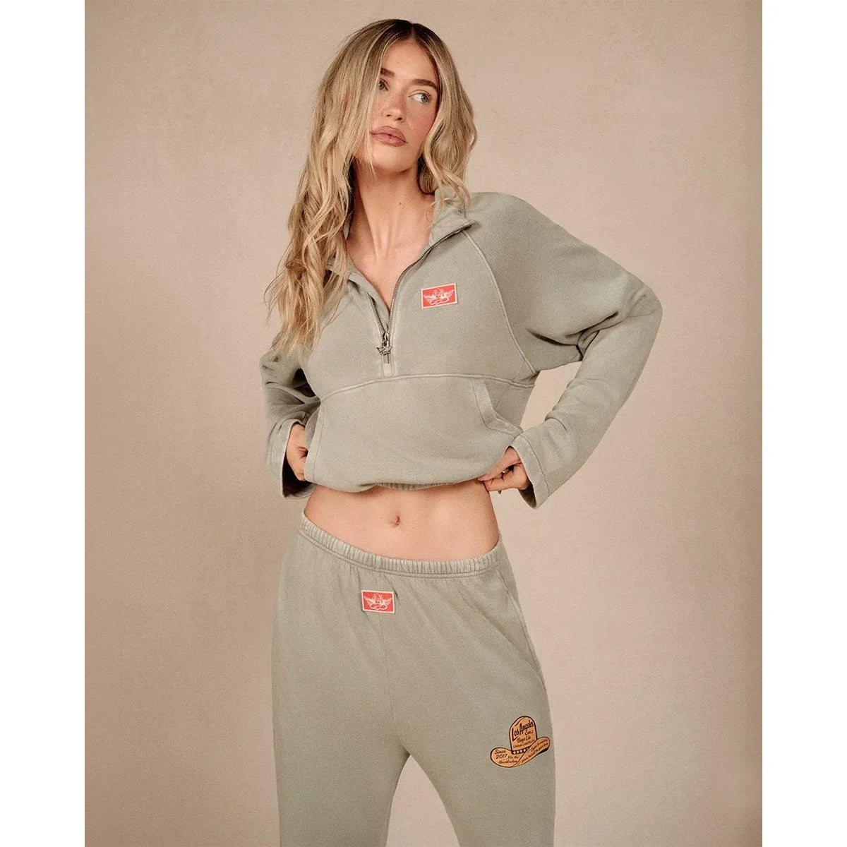 Hanger 10 A1 Cropped Crewneck
