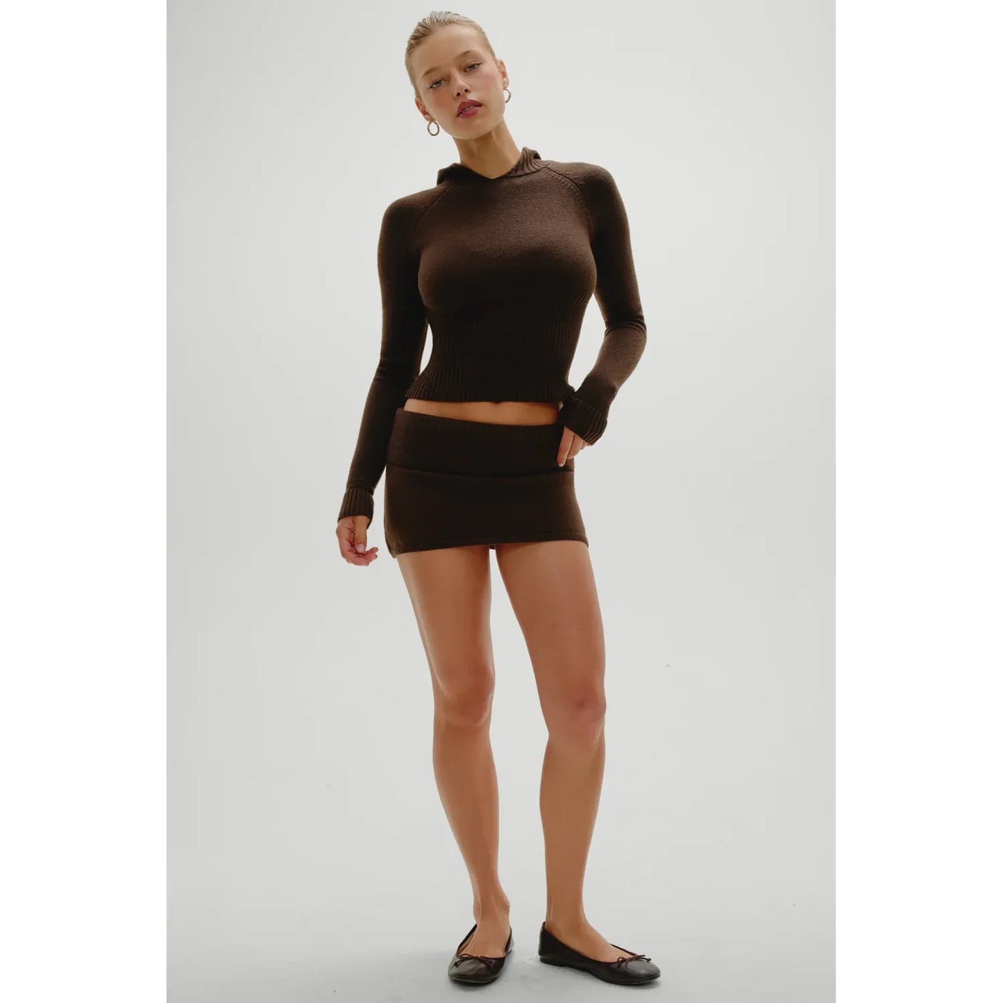 Hazel Cloud Knit Hoodie - Frankies