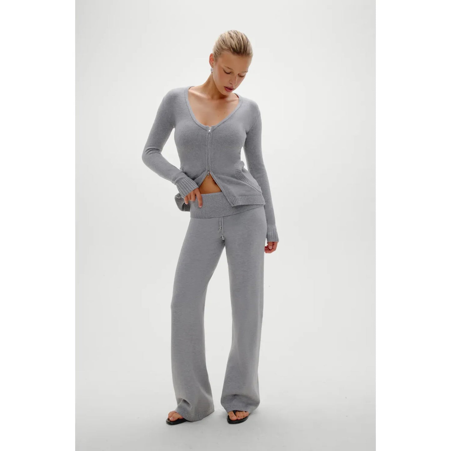 Dawson Knit Fold Over Pant