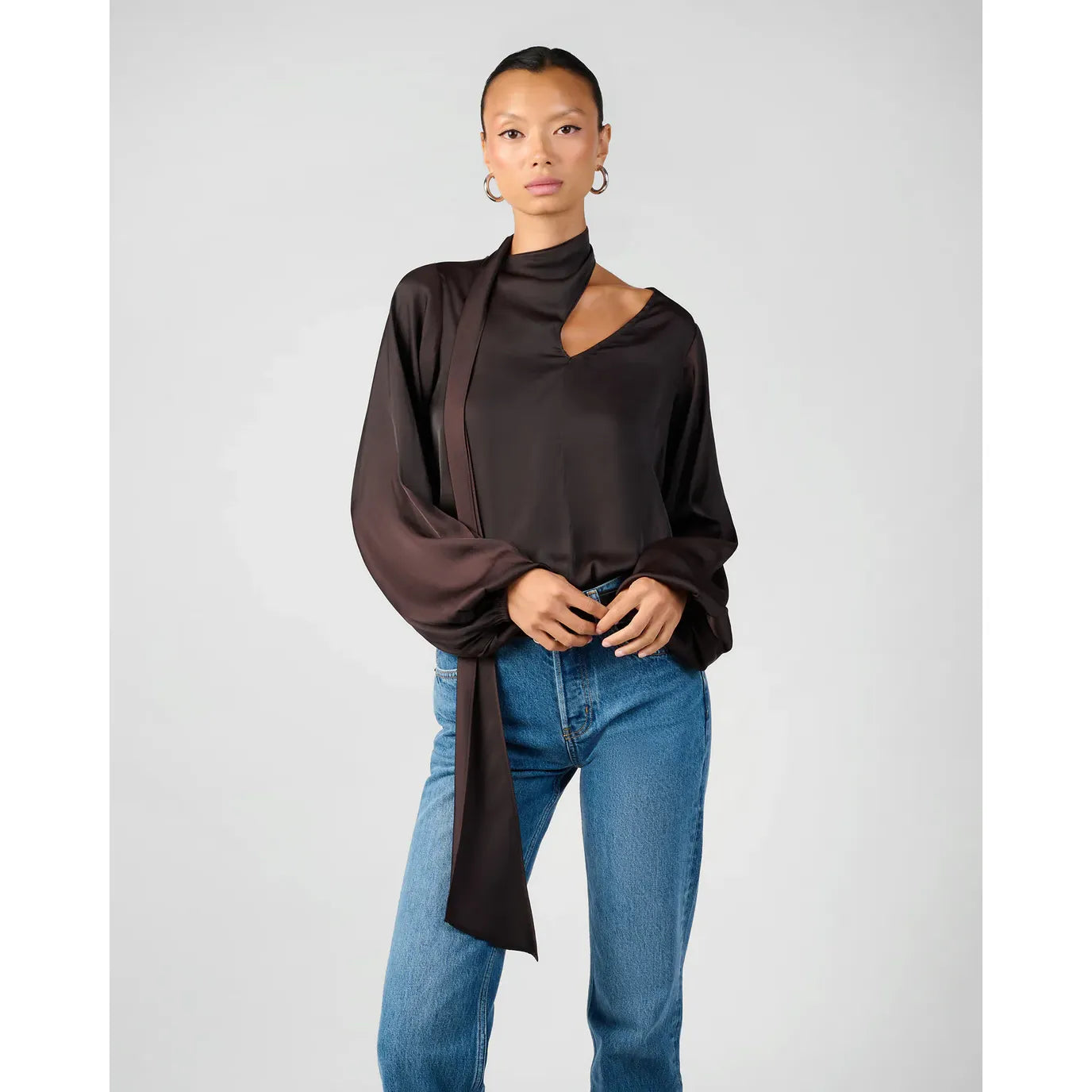 Wrap Neck Tie Top - We Wore What
