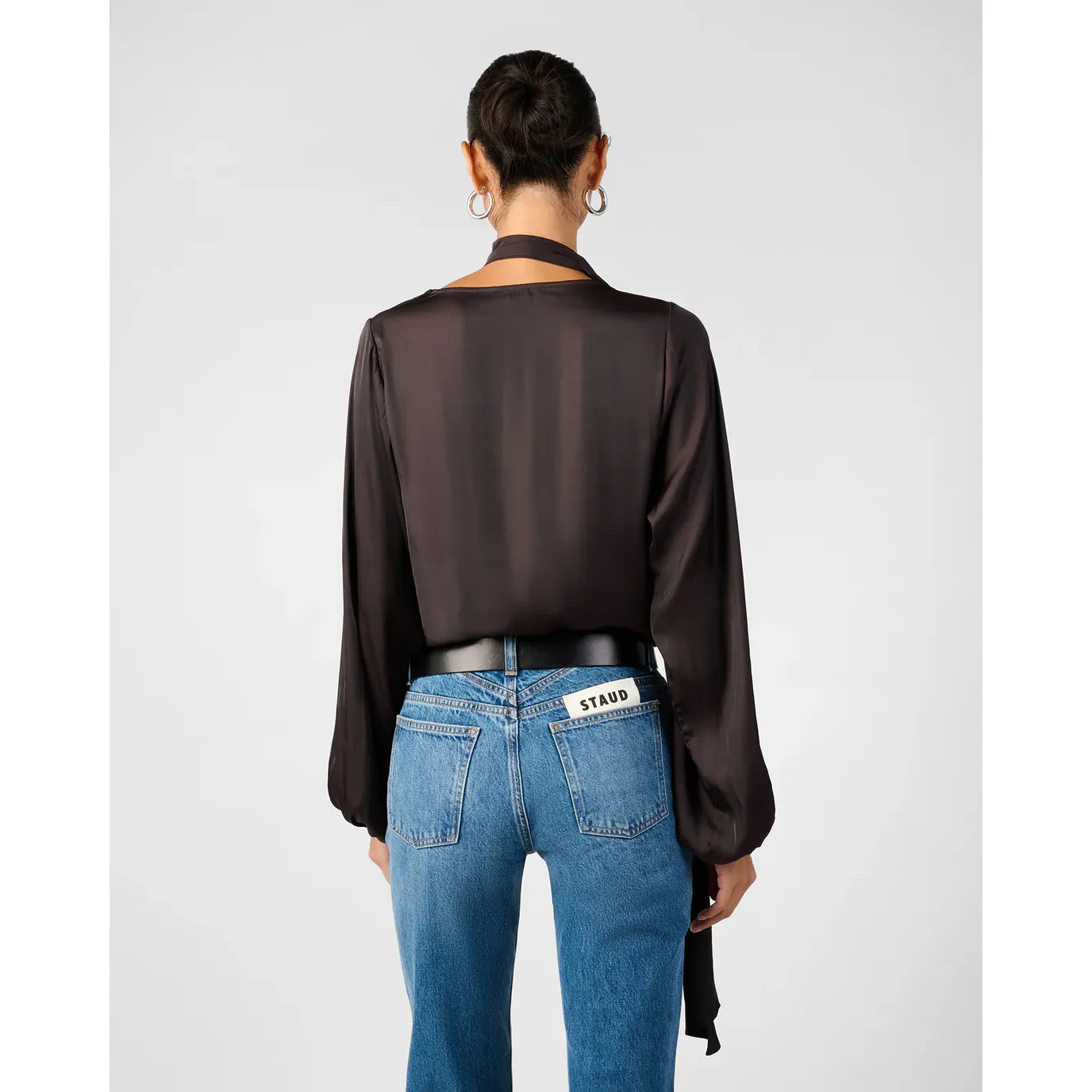 Wrap Neck Tie Top - We Wore What