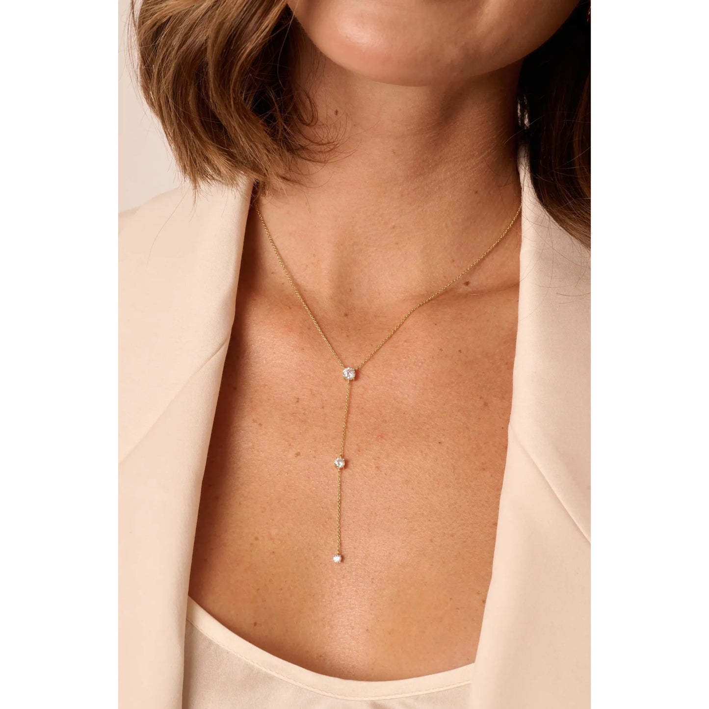 Jade Lariat Necklace - Electric Picks