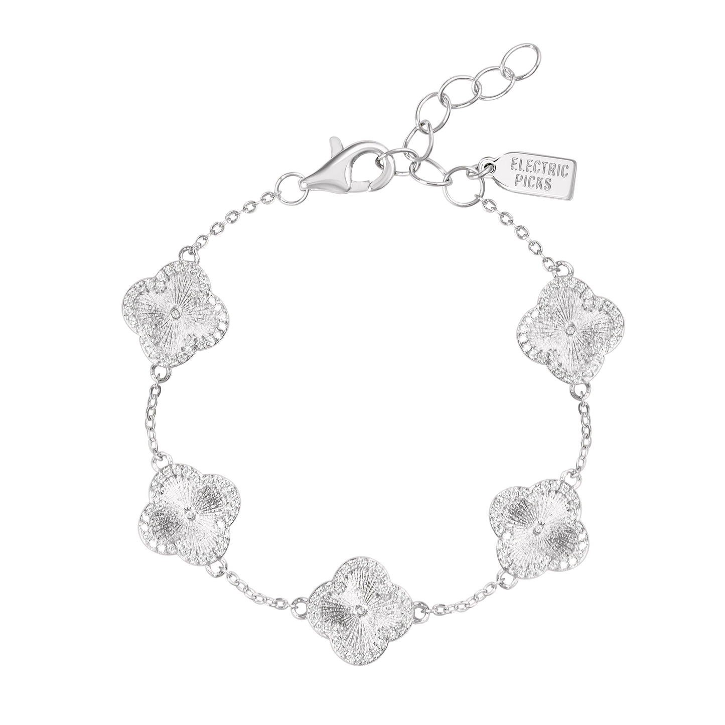 Icon Bracelet in Silver - Electric Picks