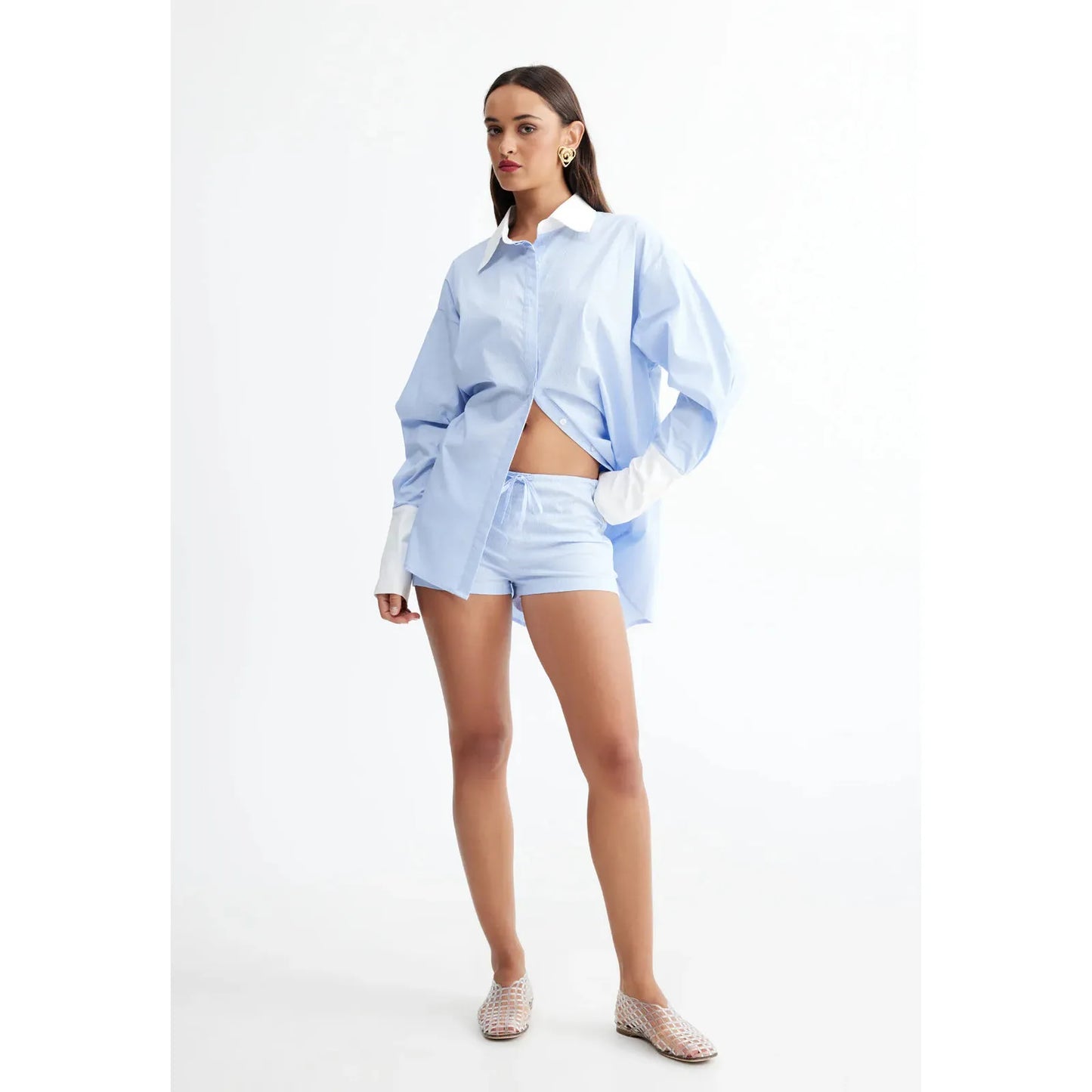 Baby Blue Mini Short - Lioness