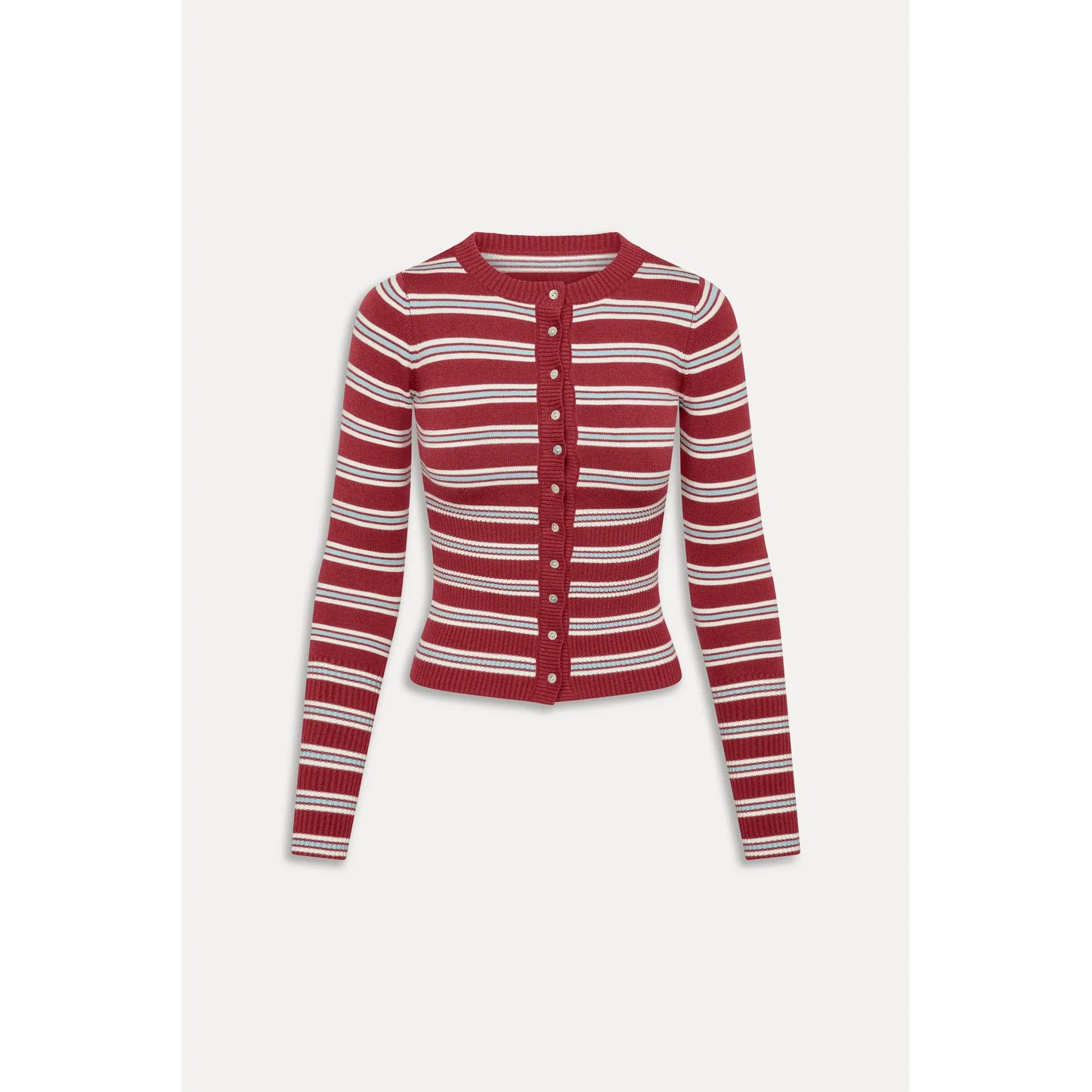Lenon Button Up Knit Sweater - Frankies Bikinis