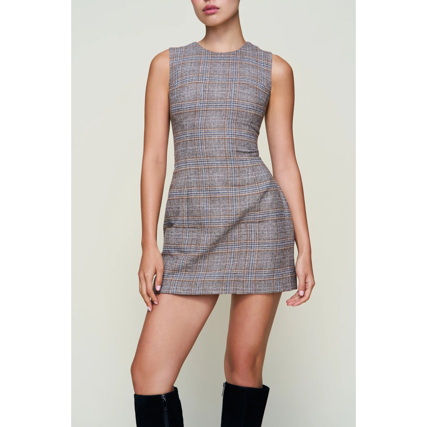 Rowan Tartan Dress - Guizio