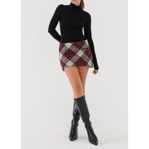 Pretty in Plaid Skirt - Rumored