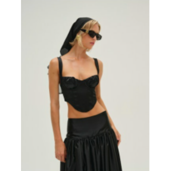 Tied Up Corset Top - For Love and Lemons