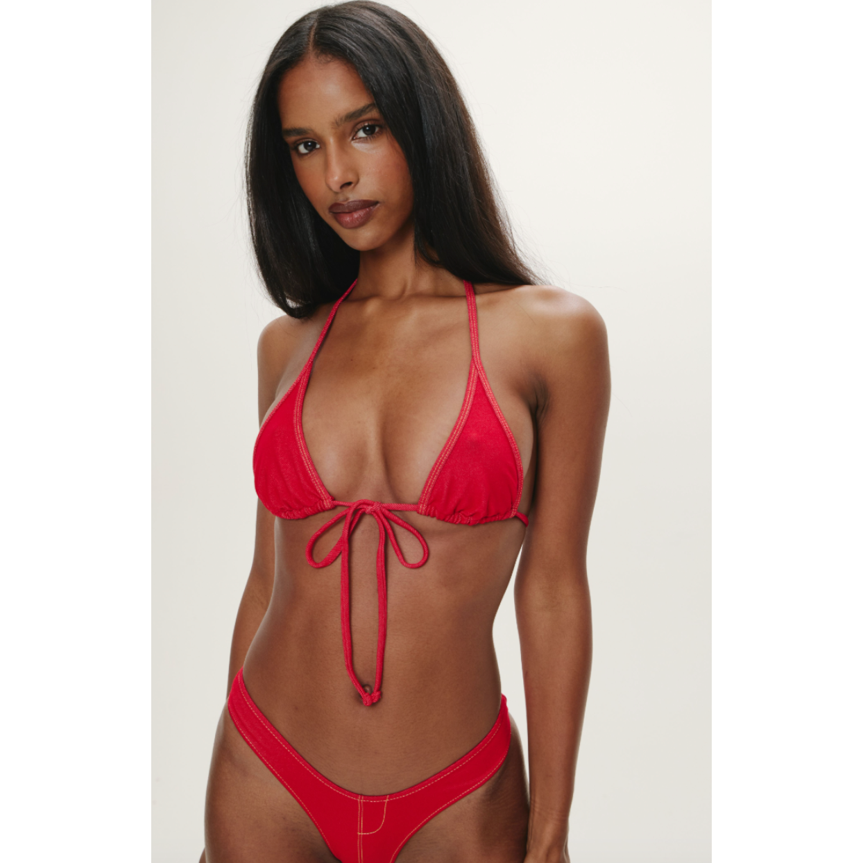 Paradise Denim Top - Frankie's Bikini