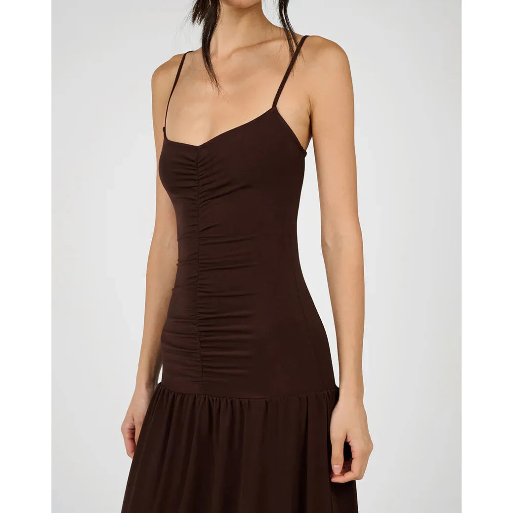 Ruched Front Scoop Maxi - We Wore What