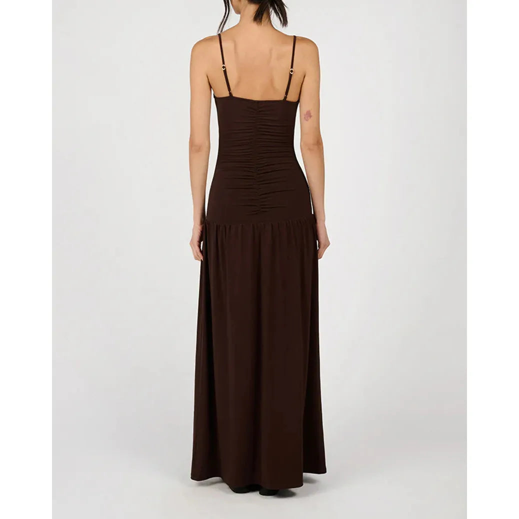 Ruched Front Scoop Maxi - We Wore What