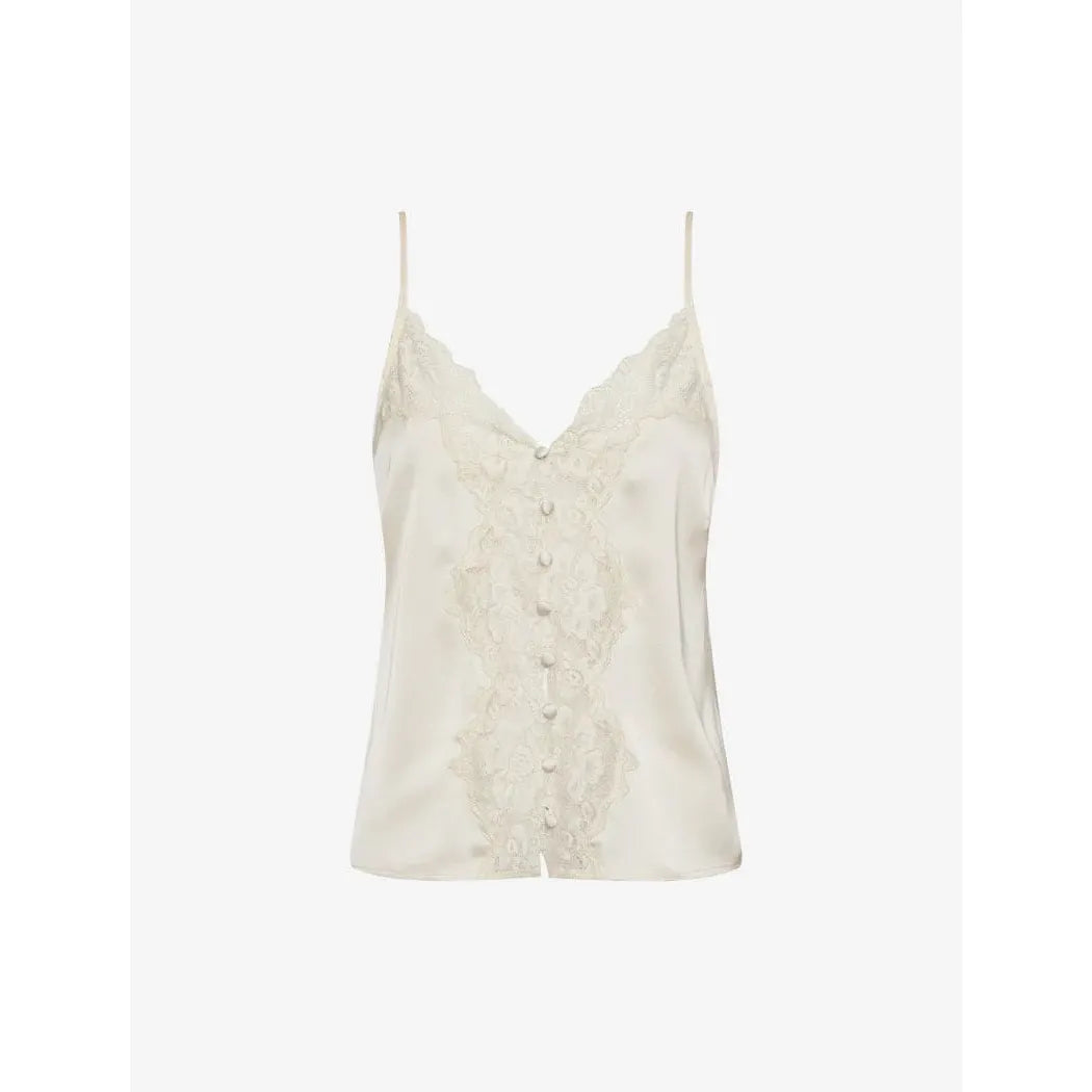 Chantily Tank in Ivory