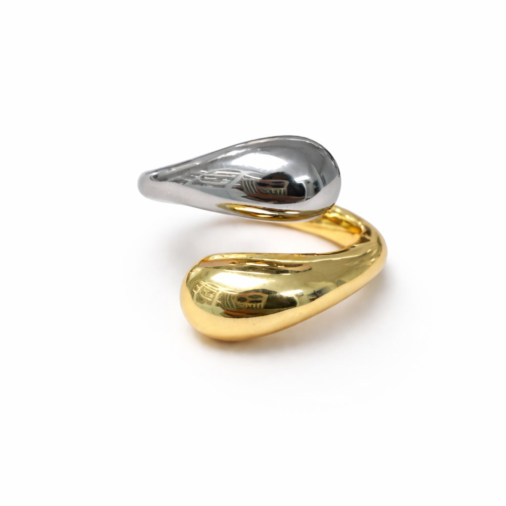 Luna Two Tone Ring: 7