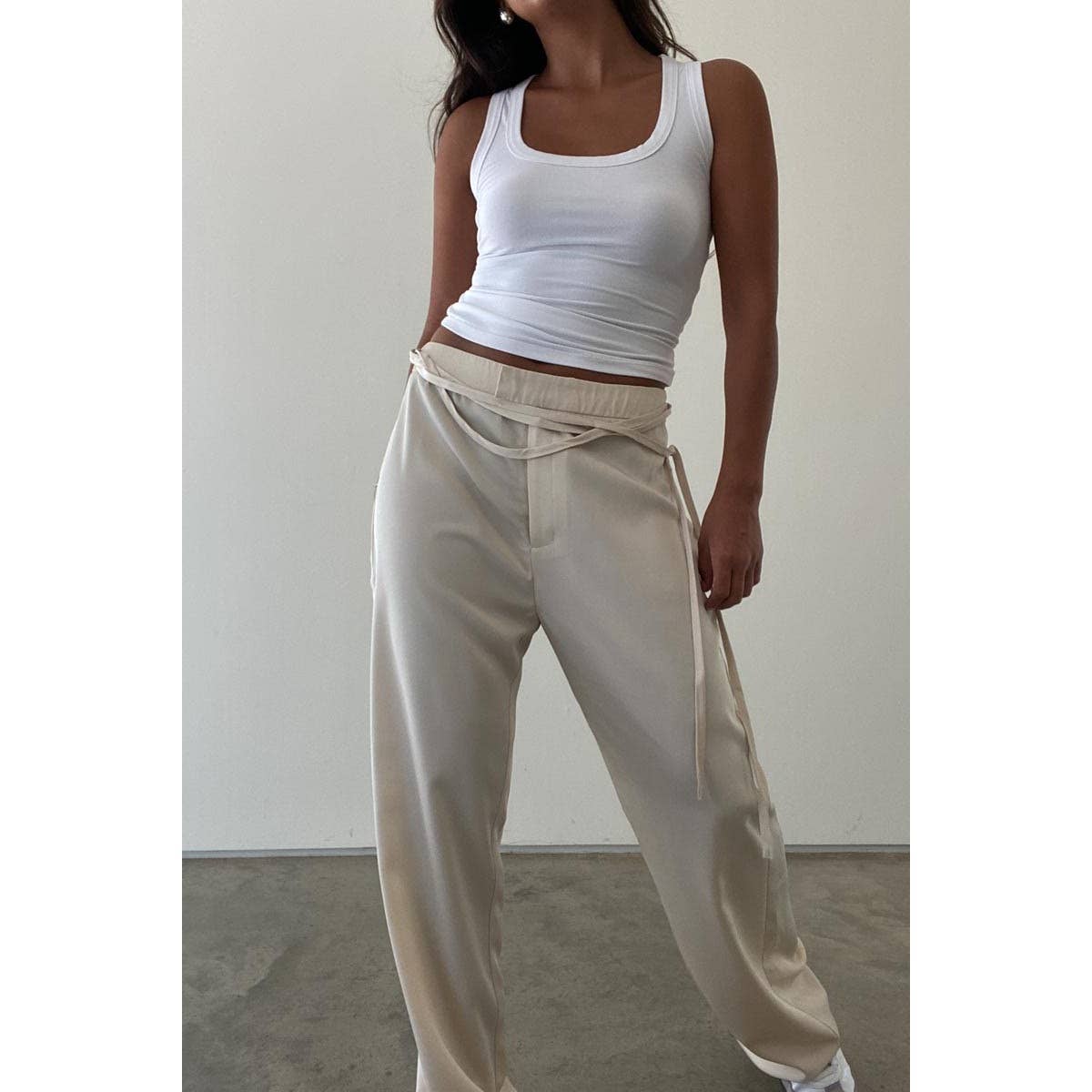 Tied up Trouser Pant