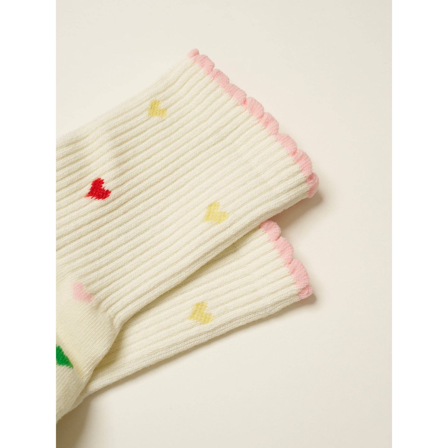 Mini Heart Petal Grip Sock