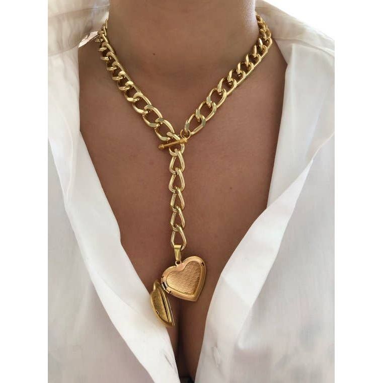 Heart Locket Necklace