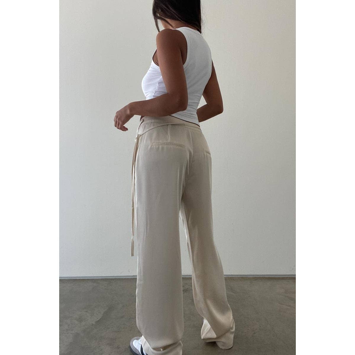 Tied up Trouser Pant