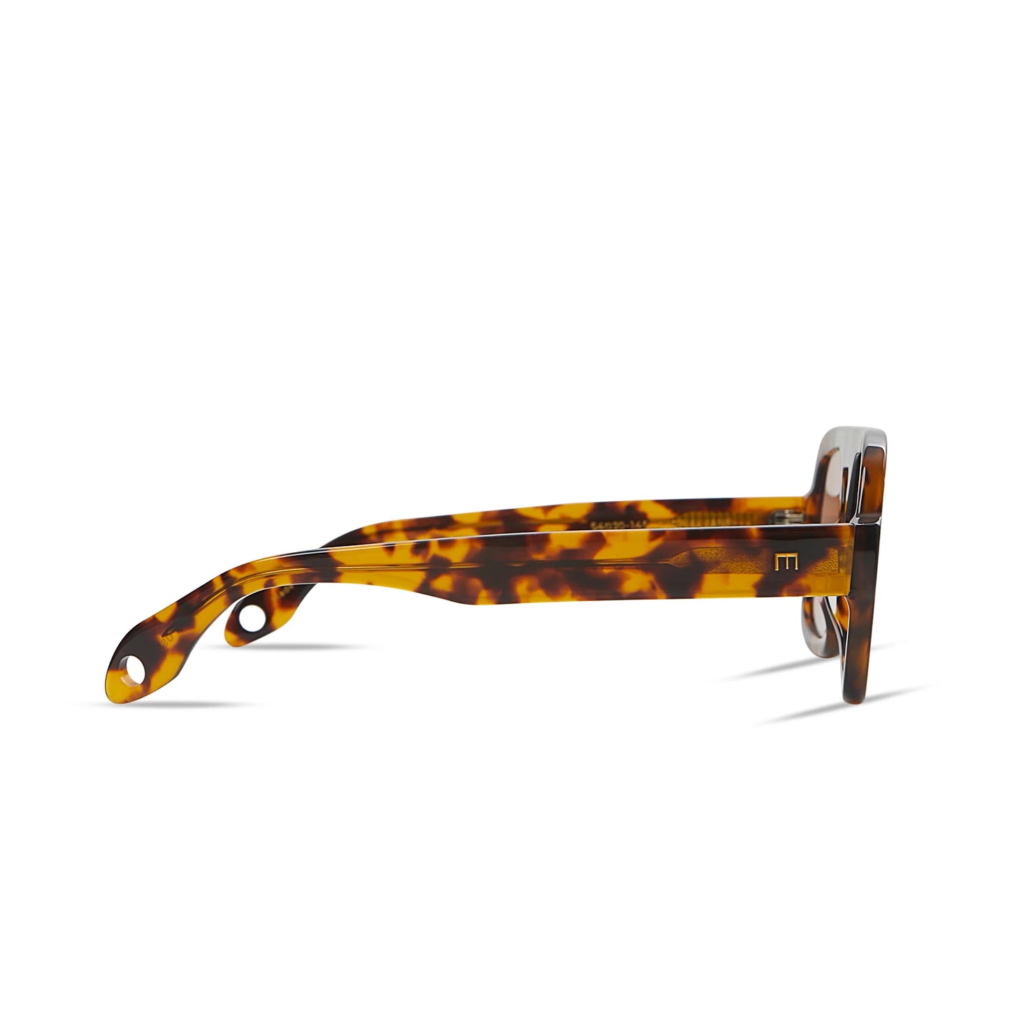 Jane in Brown Tortoise with Maroon Lenses - Elisa Johnson