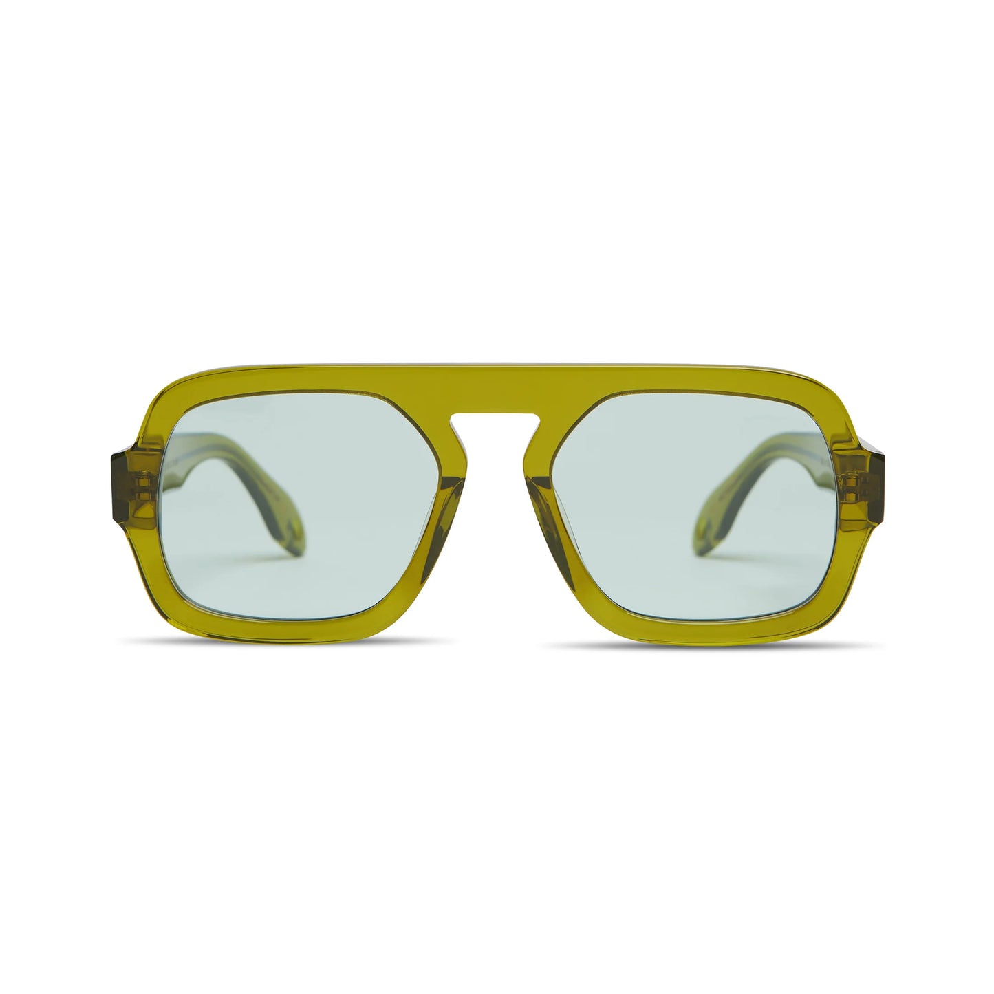 Jane Sunglass in Olive - Elisa Johnson