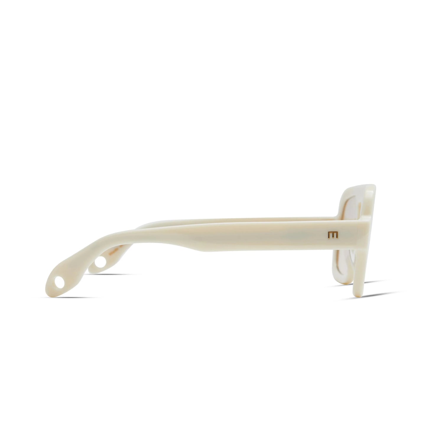 Jane Sunglass in Ivory - Elisa Johnson