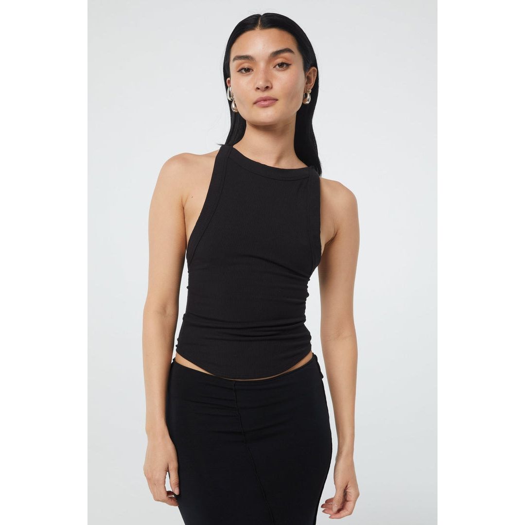Ximento Tank in Black - Line by K
