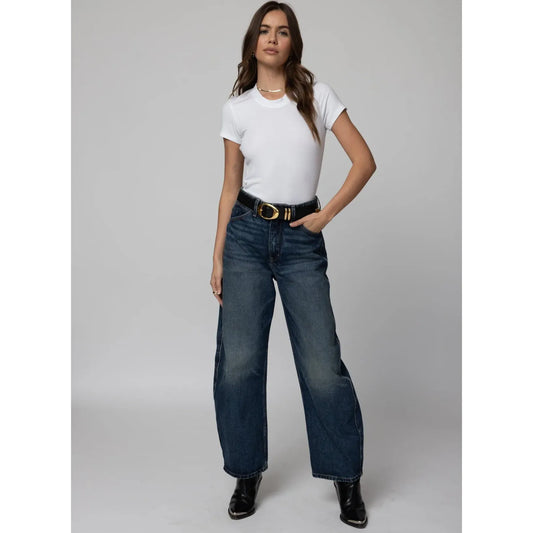 Rib Slim Baby Tee