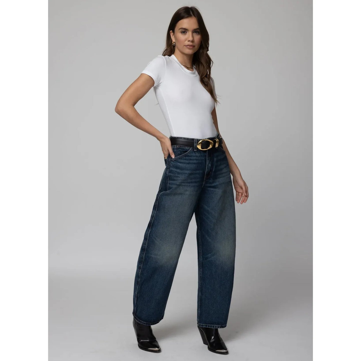 Rib Slim Baby Tee