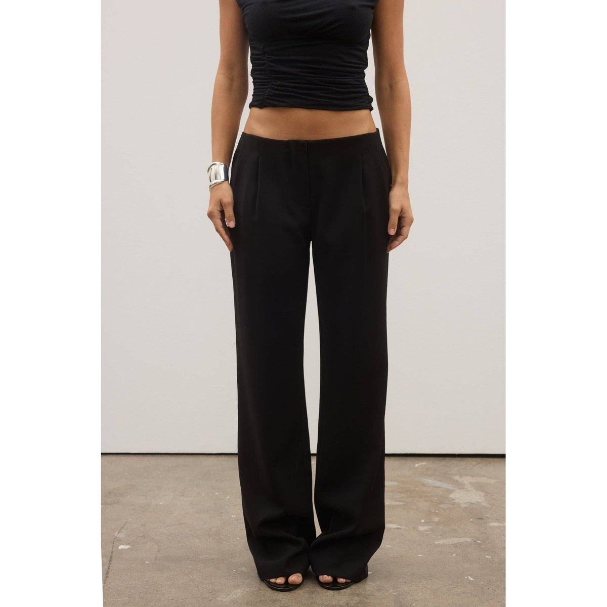 Pietra Pant in Black