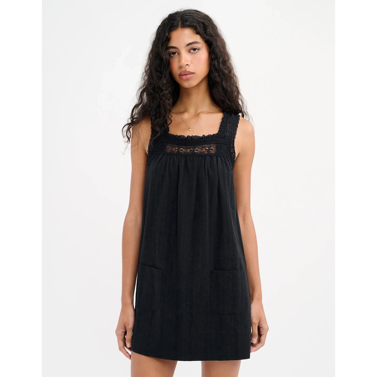 Willow Mini Dress in Black