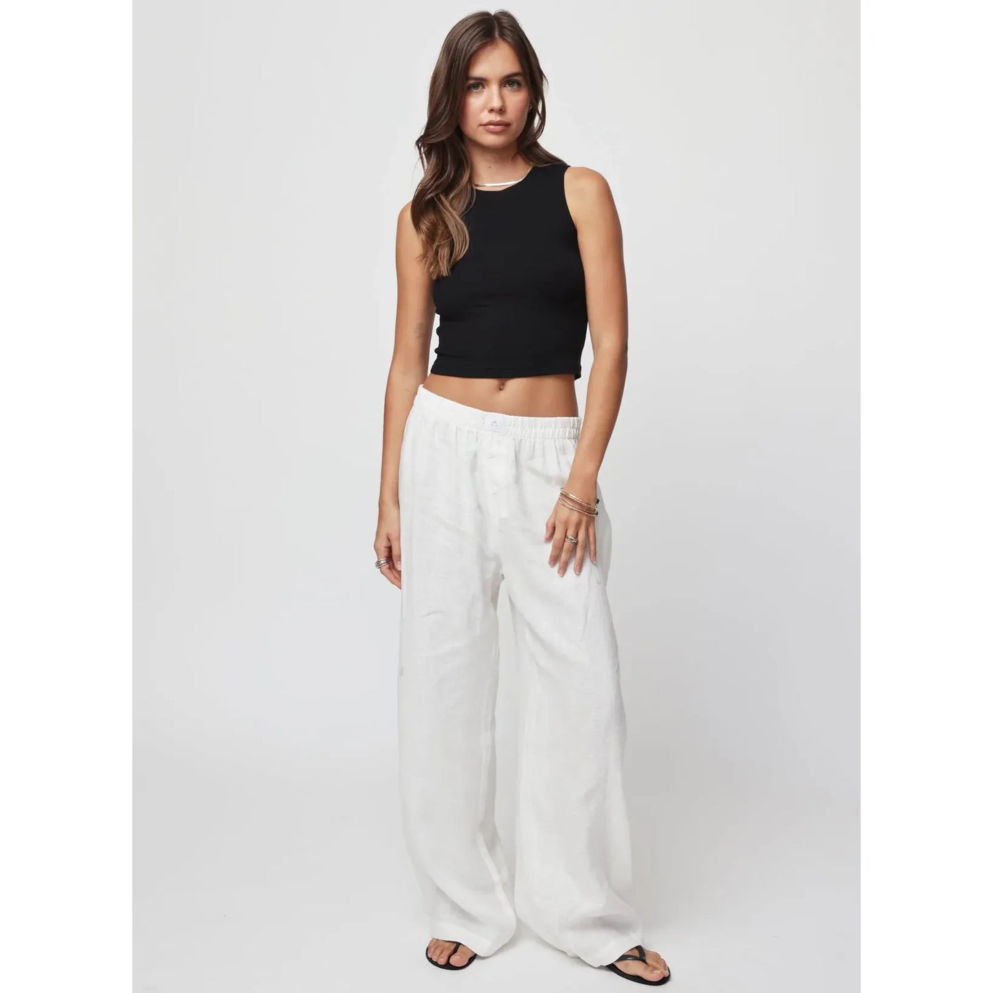 The Linen Boxer Pant