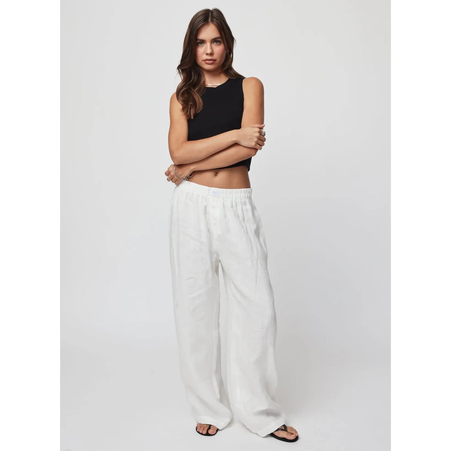 The Linen Boxer Pant