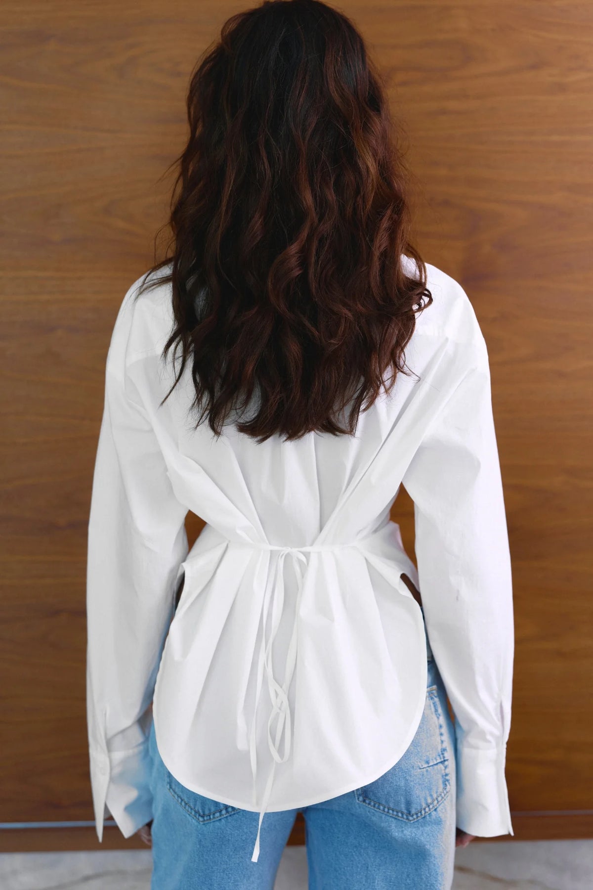 Tilda Button Down in White