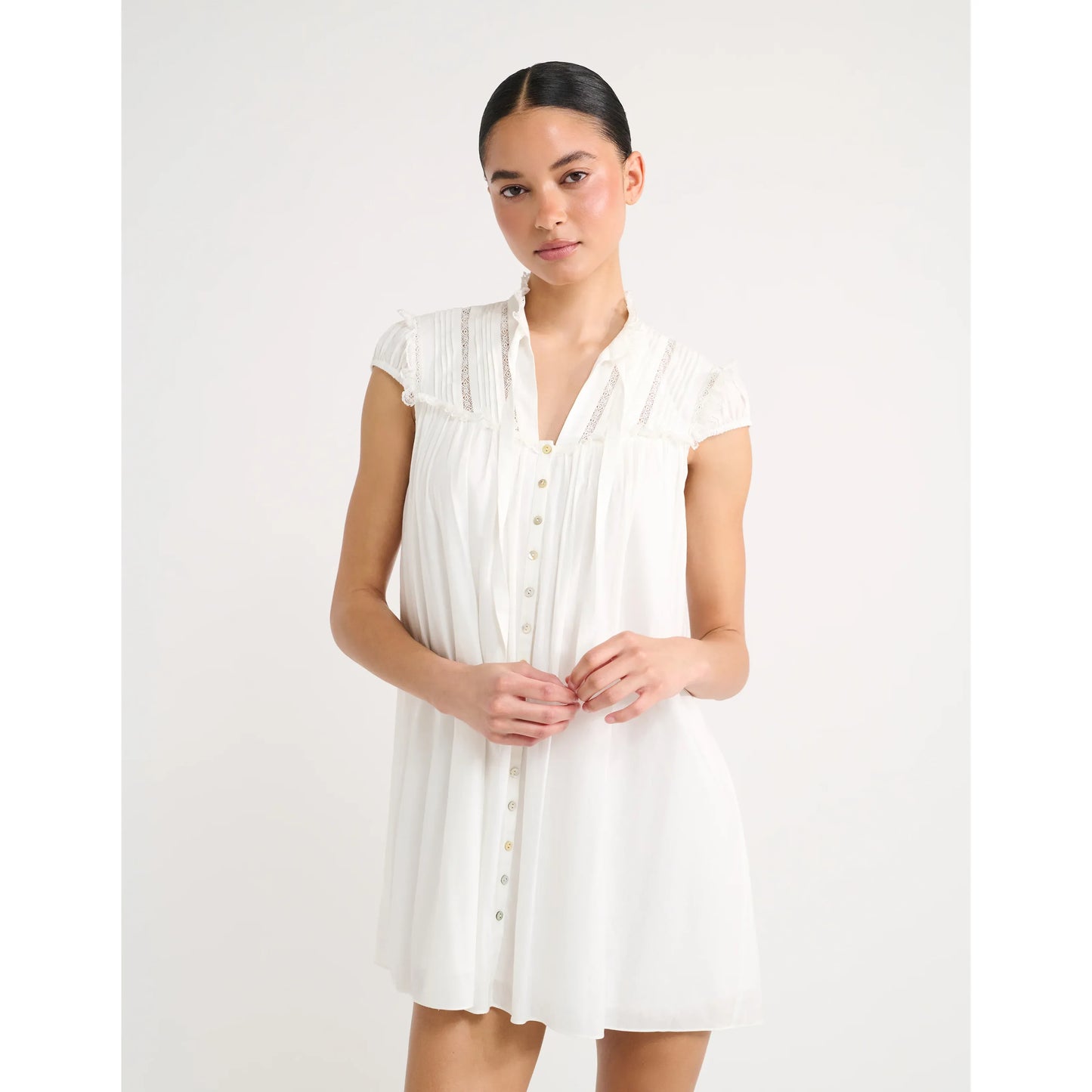 Olive Grove Mini Dress