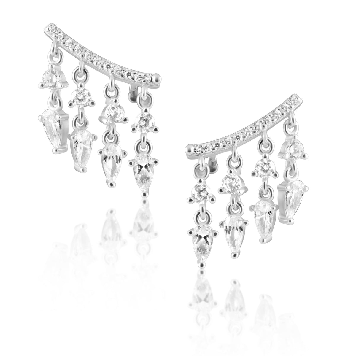 Tessa Cz Studs: Gold