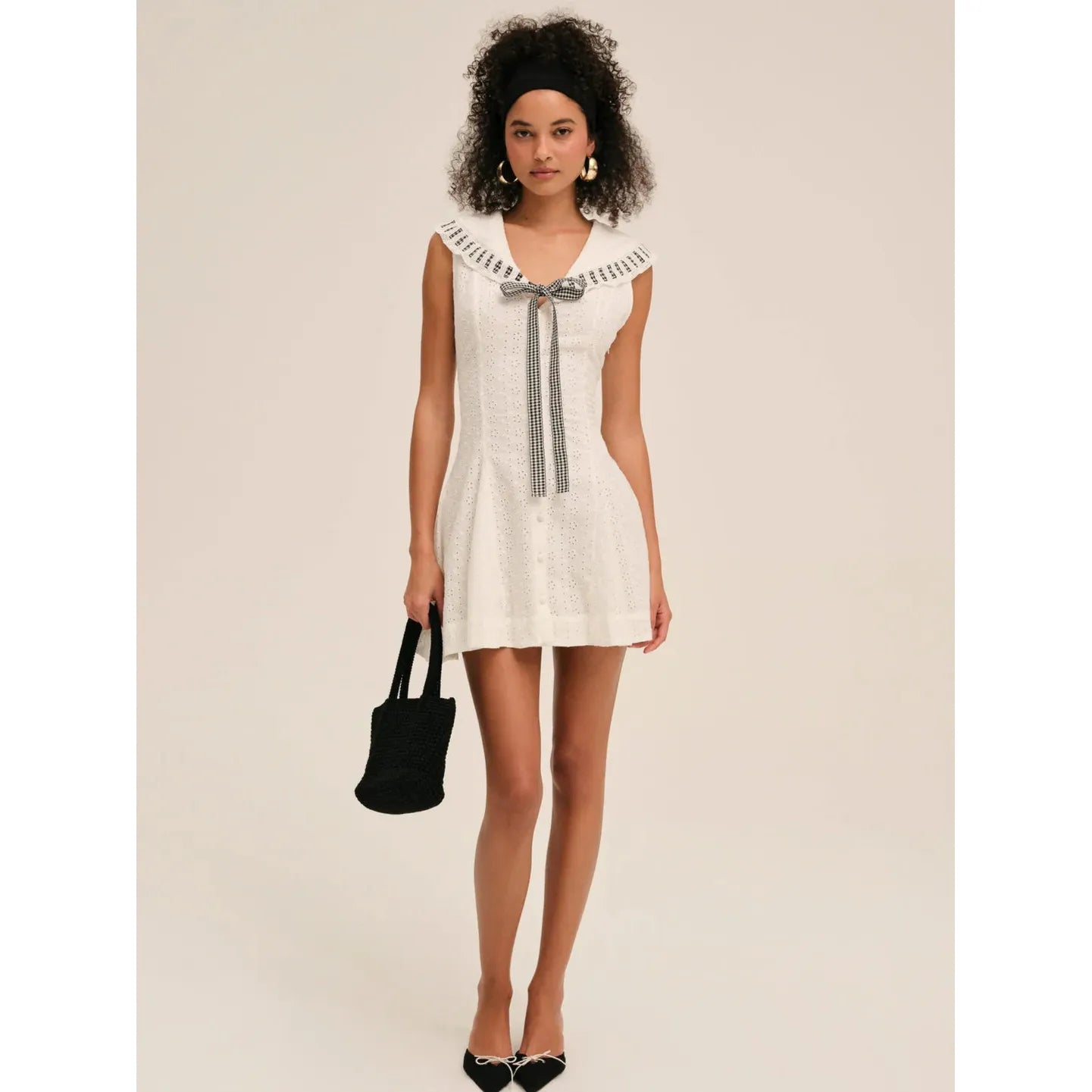 Rosie Ribbon Mini Dress - For Love and Lemons