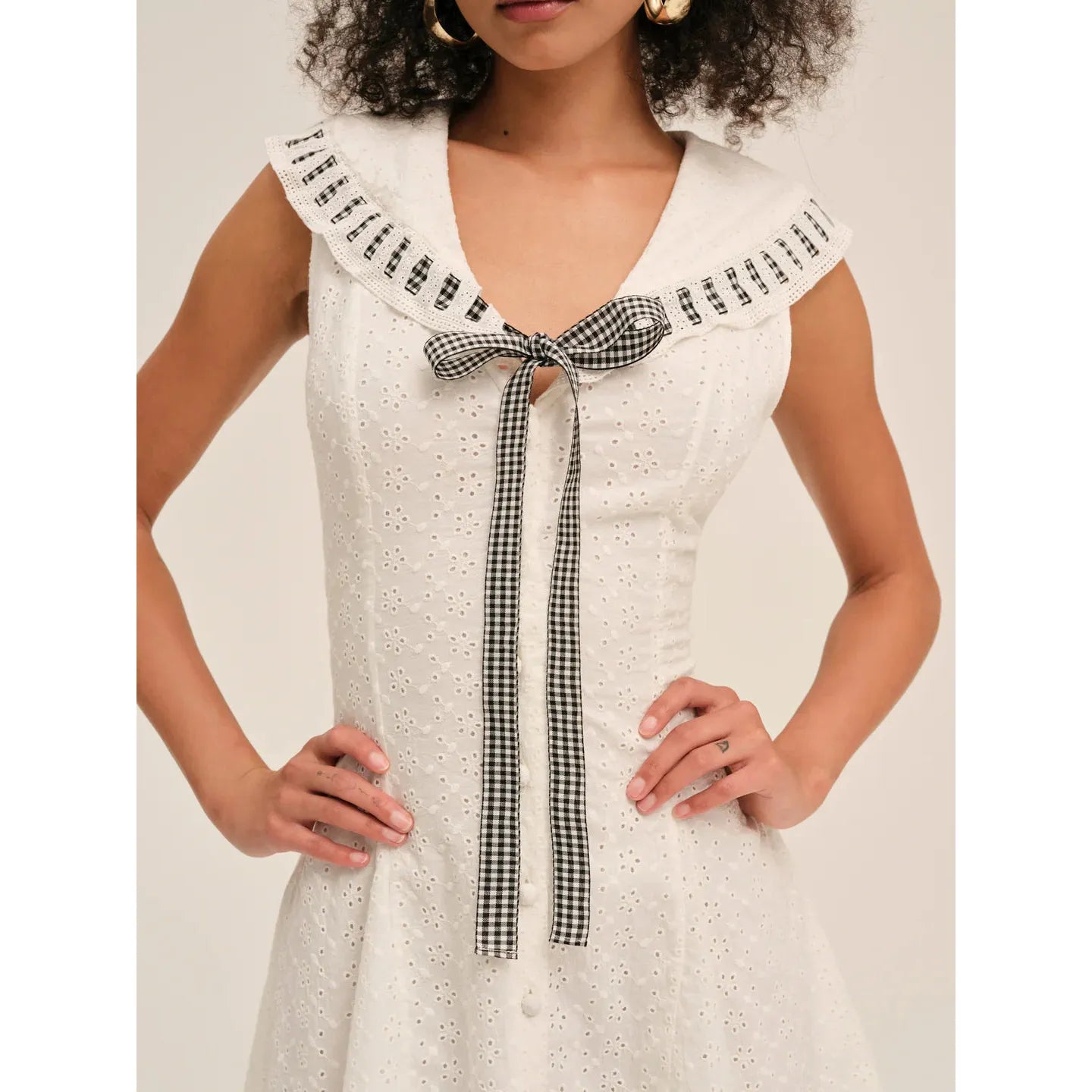 Rosie Ribbon Mini Dress - For Love and Lemons