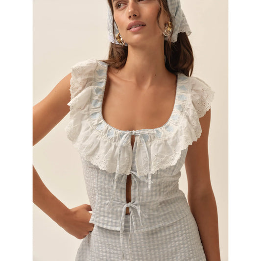 Bradford Gingham Top