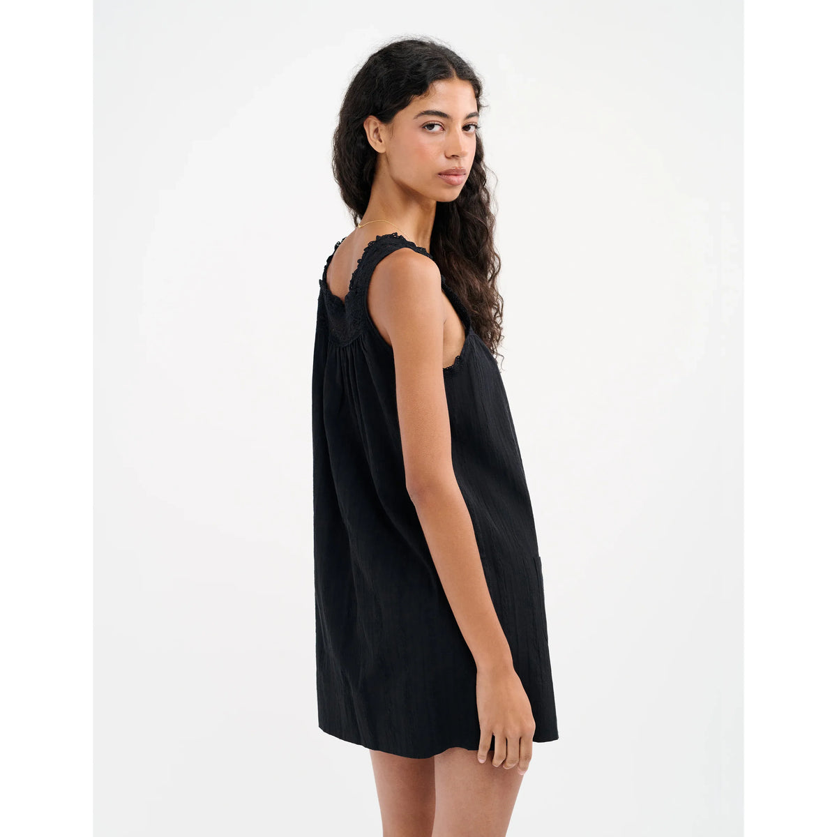 Willow Mini Dress in Black