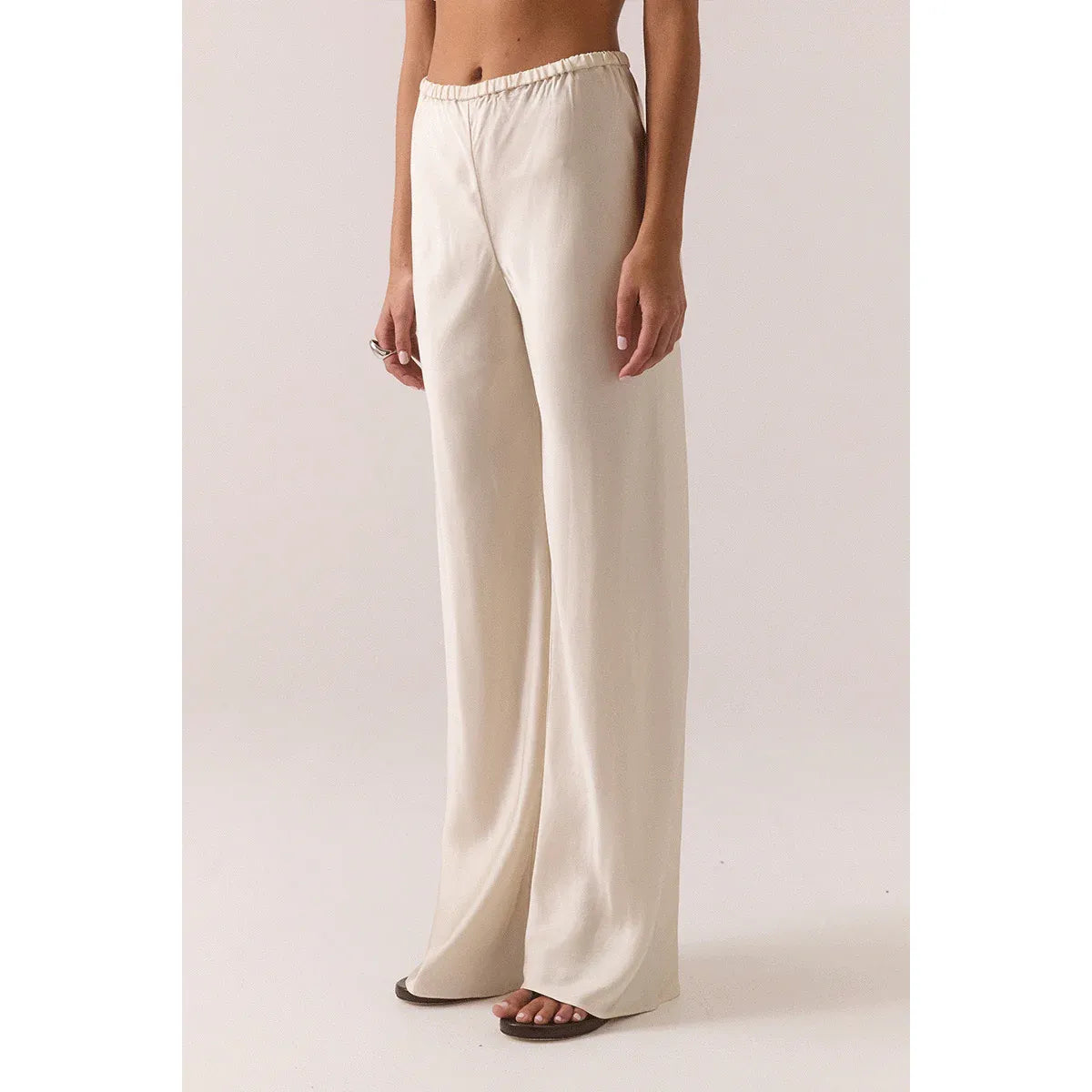 Blake Bias Pant in Vanilla