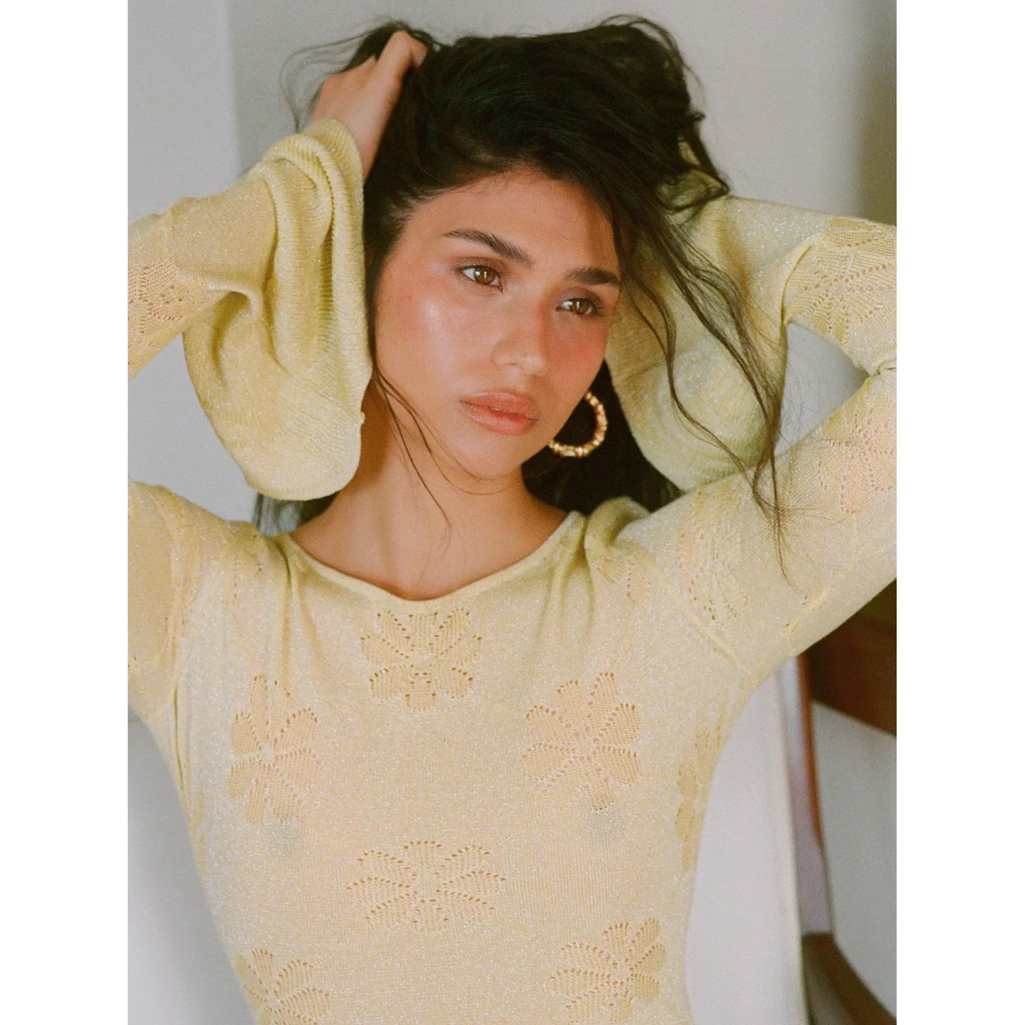 Rafaella Mini Dress in Lemon - Asta Resort